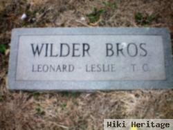 Leonard Wilder