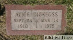 Alice Hickey Dickfoss