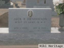 Jack R Henderson