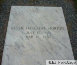 Bessie Mae Hargrove Morton