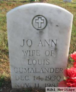 Jo Ann Tull Cumalander