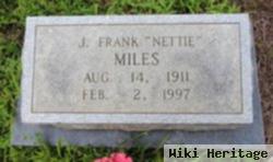 John Frank "nettie" Miles