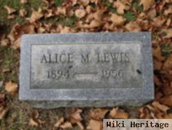 Alice M. Lewis