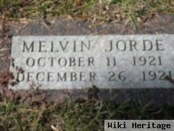 Melvin Jorde