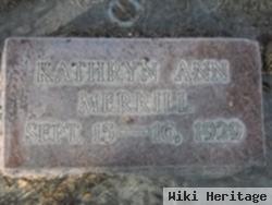 Kathryn Ann Merrill