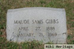 Maude C Sams Gibbs