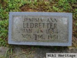 Jemima Ann Bagwell Ledbetter