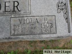 Viola Frances Healy Snider