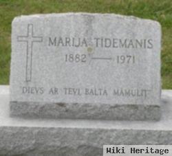 Marija Tidemanis