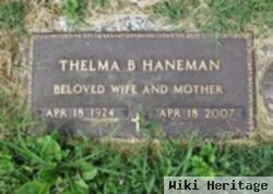 Thelma B. Haneman