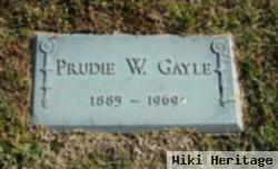 Prudence "prudie" Wilson Gayle