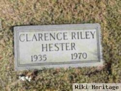Clarence Riley Hester