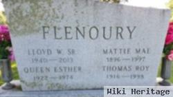 Lloyd W Flenoury, Sr