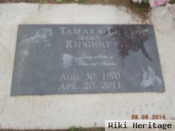 Tamara L Geiger Ridgeway