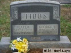 George W Tibbs