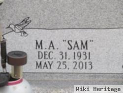 M A "sam" Garrett, Sr