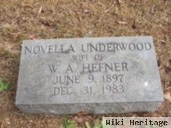 Novella Underwood Hefner