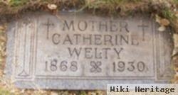 Catherine "kate" English Welty