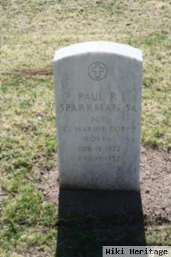 Paul R Sparkman