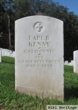 Earl B Kenny