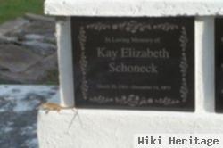 Kay Elizabeth Schoneck