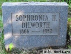 Sophronia H Dilworth