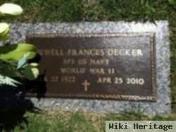 Jewell Frances Barnett Decker