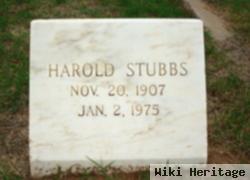 Harold Marvin Stubbs