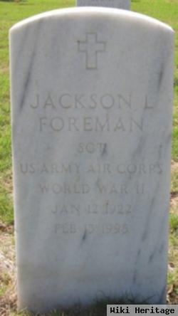 Jackson L Foreman