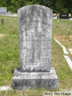 Jennie Virginia Maxwell