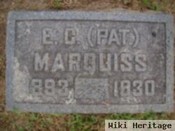 Edwin C "pat" Marquiss