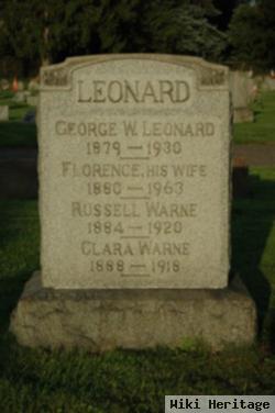 George W Leonard