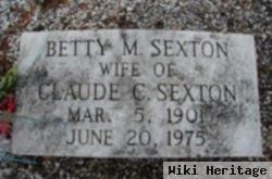 Betty Martin Sexton