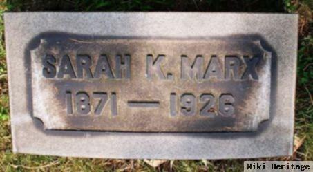 Sarah K Marx