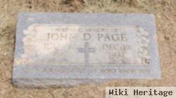 John D Page