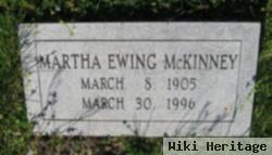 Martha "mattie" Ewing Mckinney