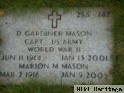 D Gardiner Mason