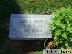 Alice Albertina Schroeder Hastings