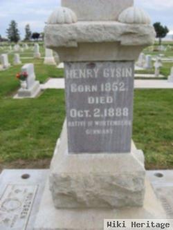 Henry Gysin