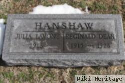 Reginald Dean Hanshaw