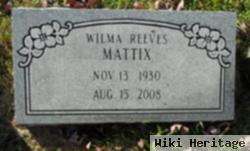 Wilma Reeves Mattix