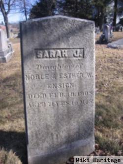 Sarah Jane Ensign