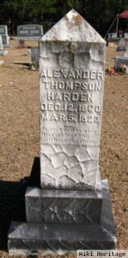 Alexander Thompson Harden