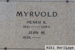 Henry K Myrvold