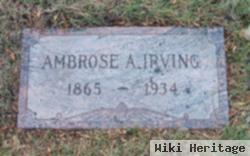 Ambrose A Irving