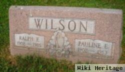 Pauline E Wilson