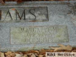 Margaret M Williams