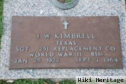 J W Kimbrell