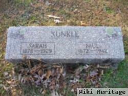 Sarah Jane Ahner Kunkle