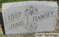 Janis L Ramsey